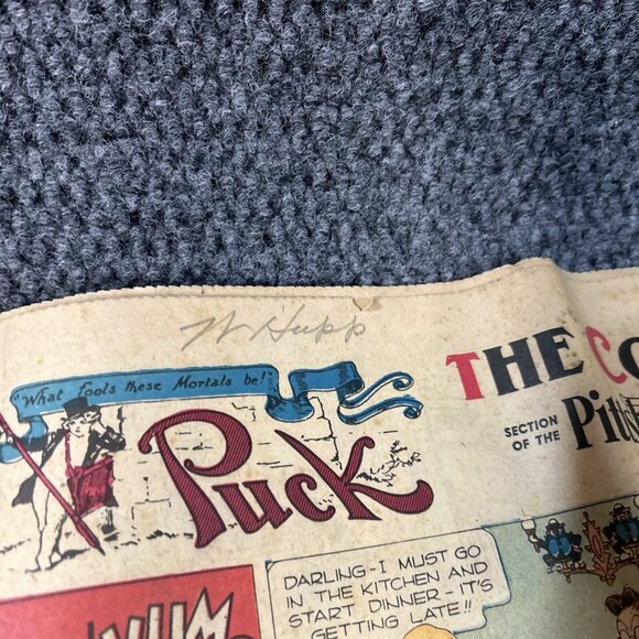 Steve Canyon Flash Gordon 1947 Comics Pittsburgh Sun Telegraph Jungle Jim Others - Picture 3 of 14